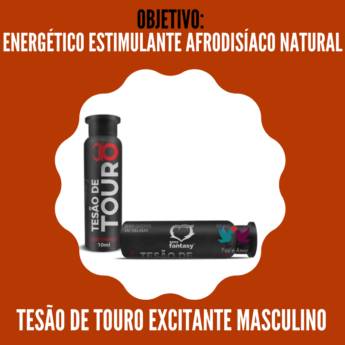 Comprar o produto de Tesão de touro excitante masculino - Da 1ª. Categoria: Saúde e bem-estar -  Nutricosméticos em Excitantes em Belo Horizonte, MG por Solutudo