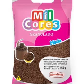Comprar o produto de GRANULADO MACIO SABOR CHOCOLATE MIL CORES em Confeitaria em Jundiaí, SP por Solutudo