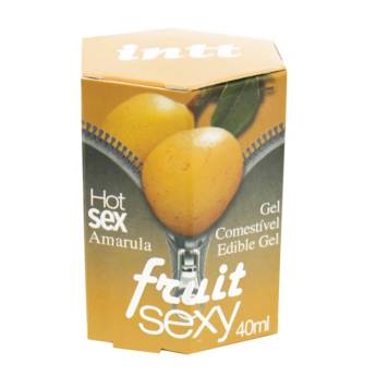 Comprar o produto de GEL COMESTÍVEL FRUIT SEXY AMARULA 40ML INTT P/ SEXO ORAL em Outros pela empresa Sexshop Ivone Vito em Bauru, SP por Solutudo