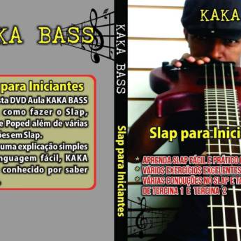 Comprar o produto de DVD AULA DE CONTRABAIXO SLAP PARA INICIANTES DE KAKA BASS em Escolas de Música em Bauru, SP por Solutudo