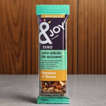 Comprar o produto de BARRINHA JOY ZERO BANANA E NOZES em Castanha de Caju em Mineiros, GO por Solutudo