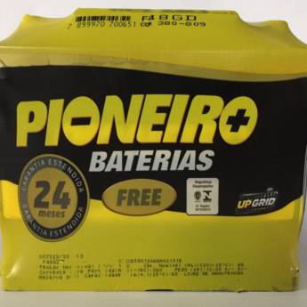 Comprar o produto de Bateria Pioneiro 45AH em Baterias pela empresa Casa das Baterias em Foz do Iguaçu, PR por Solutudo