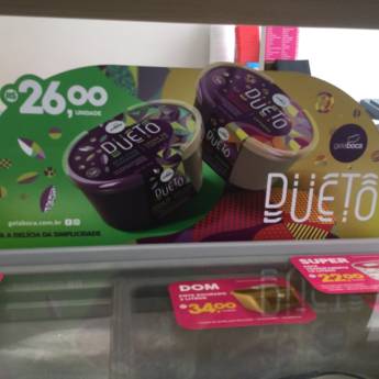 Comprar o produto de Dueto Gela Boca em Sorvetes em Bauru, SP por Solutudo