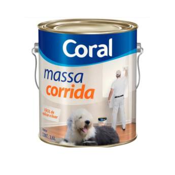 Comprar o produto de Massa Corrida Coral em Tintas e Impermeabilizantes em Foz do Iguaçu, PR por Solutudo