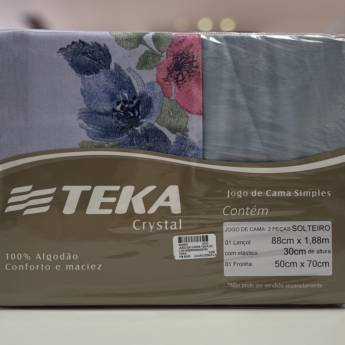 Comprar o produto de Jogo de cama simples 2 peças cama de solteiro em Cama, Mesa e Banho em Uberlândia, MG por Solutudo