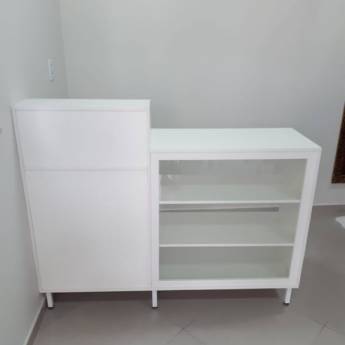 Comprar o produto de Balcão de atendimento com vitrine - Bauru em Balcão em Bauru, SP por Solutudo