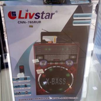 Comprar o produto de Radio e caixa de som Livstar CNN-765RUR em Outros em Boituva, SP por Solutudo