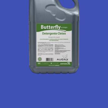 Comprar o produto de Detergente  cletex Butterfly ecologia audax 5lts em Produtos de Limpeza em Jundiaí, SP por Solutudo