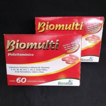 Comprar o produto de Biomulti Polivitamínico em Medicamentos em Americana, SP por Solutudo