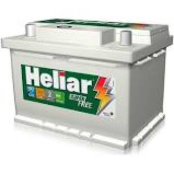 Comprar o produto de Bateria Heliar 60ah em Baterias Automotivas pela empresa Baterauto Baterias em Mineiros, GO por Solutudo