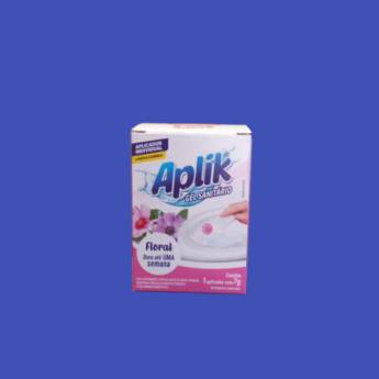 Comprar o produto de gel sanitário aplik floral  7 gr.jpg em Produtos de Limpeza em Jundiaí, SP por Solutudo