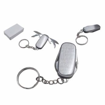 Comprar o produto de 140070 CHAVEIRO COM CANIVETE COM 4 FUNÇÕES em Canivetes em São José do Rio Preto, SP por Solutudo