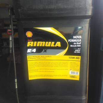 Comprar o produto de Shell Rimula x 15w40  em Acessórios para Veículos em Santa Cruz do Rio Pardo, SP por Solutudo