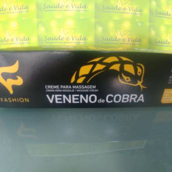 Comprar o produto de Creme para Massagem- Veneno de Cobra- Fashion em A Classificar em Jundiaí, SP por Solutudo