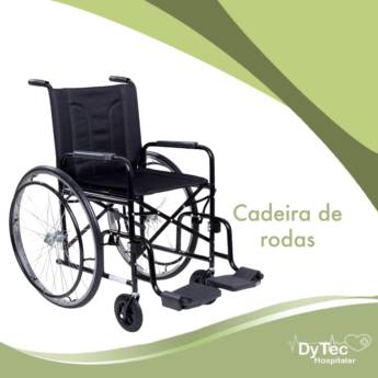 Comprar o produto de Cadeira de Rodas M2000 PM CDS em Produtos Hospitalares pela empresa Cirúrgica DyTec - Comércio e Manutenção em Equipamentos Médicos Hospitalares em Jundiaí, SP por Solutudo