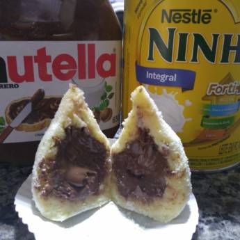 Comprar o produto de Coxinha de Leite Ninho com Nutella em A Classificar em Sumaré, SP por Solutudo