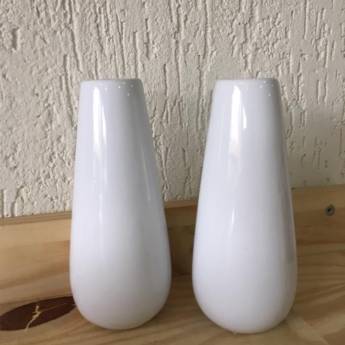 Comprar o produto de Vaso Cerâmica Branco, em Vasos Decorativos em São Carlos, SP por Solutudo