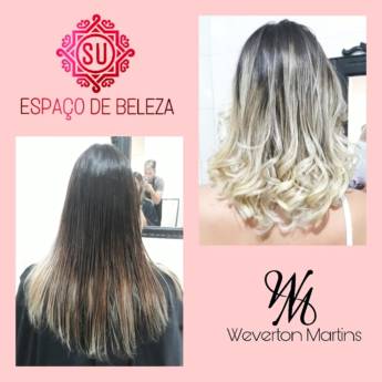 Comprar o produto de Cabelo loiro em Salões de Beleza em Mineiros, GO por Solutudo