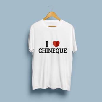 Comprar o produto de Camisa "i love chineque" em Camisas em Joinville, SC por Solutudo