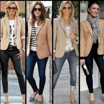 Comprar o produto de Blazer Nude de Malha (Semelhante a esse Disponível no Tamanho: 38). em Roupas e Acessórios em Bauru, SP por Solutudo