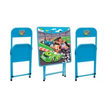 Comprar o produto de Mesa Infantil Metalmix Sapeca Azul em Mesas de Jantar em Foz do Iguaçu, PR por Solutudo