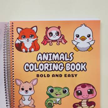 Comprar o produto de Livro de Colorir Animais -  em Livros e Revistas de Animais em Botucatu, SP por Solutudo