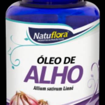 Comprar o produto de NATUFLORA + OLEO DE ALHO - 500MG - 120 CAPSULAS em Suplementos Alimentares em Aracaju, SE por Solutudo