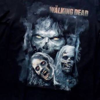 Comprar o produto de Camiseta The Walkind Dead em Masculino em Indaiatuba, SP por Solutudo