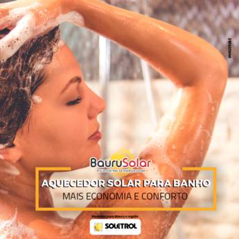Comprar o produto de AQUECEDOR SOLAR  Banho  em Duchas em Bauru, SP por Solutudo