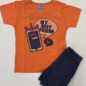 Comprar o produto de Conjunto infantil Nina Child em A Classificar em Uberlândia, MG por Solutudo
