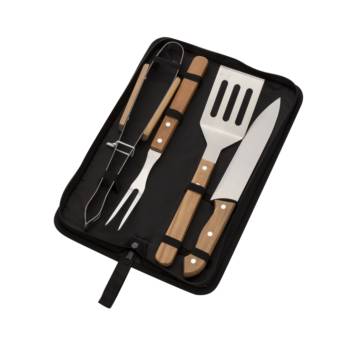 Comprar o produto de 12462 Kit Churrasco 4 peças em Kit Churrasco em São José do Rio Preto, SP por Solutudo