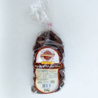 Comprar o produto de Rosca de Polvilho Chocolate 220g em Outros Doces em Jundiaí, SP por Solutudo
