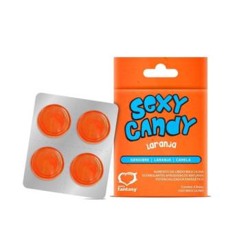 Comprar o produto de SEXY CANDY BALA ESTIMULANTE AFRODISÍACA POTENCIALIZADORA DE LIBIDO MASCULINA SEXY FANTASY em Sex Shop em Rio Verde, GO por Solutudo
