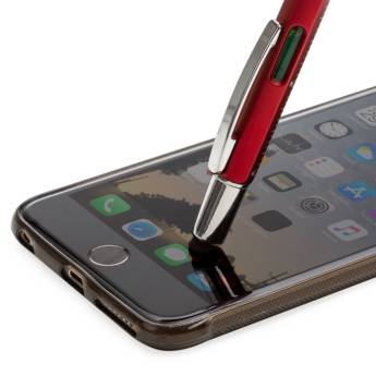 Comprar o produto de 01800 Caneta Plástica Multifunções em Canetas de Plástico em São José do Rio Preto, SP por Solutudo