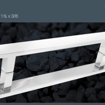 Comprar o produto de PUXADOR RUBI 40 CM POLIDO em Fechaduras e Travas em Jaboticabal, SP por Solutudo