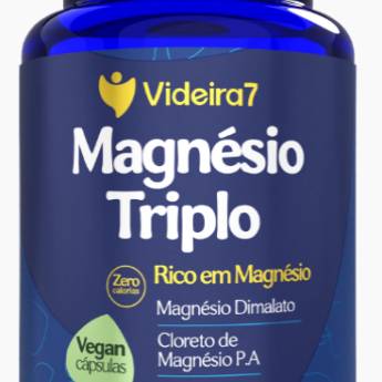 Comprar o produto de Magnésio Triplo em Vitaminas e Minerais pela empresa Viva Natural - Produtos Naturais em Foz do Iguaçu, PR por Solutudo