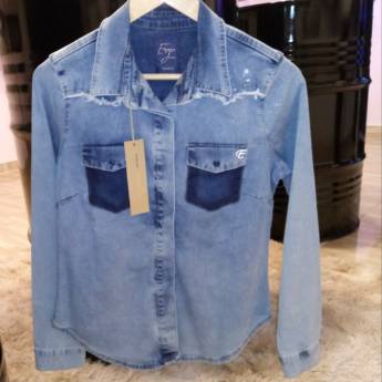 Comprar o produto de Camisa EMPÓRIO JEANS em Feminino em Bauru, SP por Solutudo