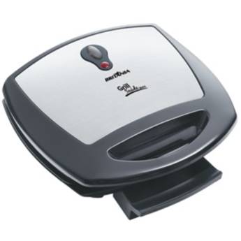 Comprar o produto de Grill Eletrônico 110V Inox Britânia em Grill pela empresa Casa Vitória em Foz do Iguaçu, PR por Solutudo