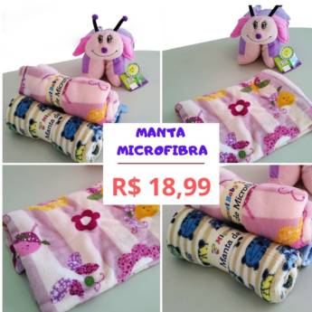 Comprar o produto de Mantinhas de microfibra em Cobertores em Caraguatatuba, SP por Solutudo
