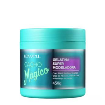 Comprar o produto de Lowell Cacho Mágico Super Modeladora - Gelatina Ativadora de Cachos 450g em Cabelo em Jundiaí, SP por Solutudo