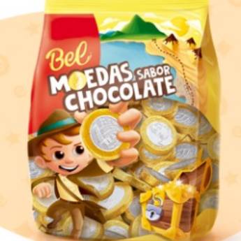 Comprar o produto de Moedas sabor chocolate  em Doces em Jundiaí, SP por Solutudo