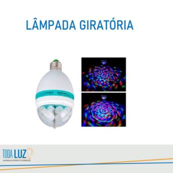 Comprar o produto de Lâmpada Globo De Luz Giratória  em Iluminação pela empresa Toda Luz Materiais Elétricos e Iluminação em Atibaia, SP por Solutudo