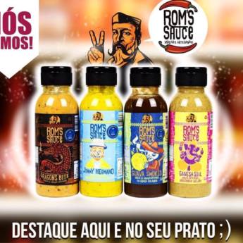 Comprar o produto de Molhos Rom's Sauce em Alimentos e Bebidas em Ourinhos, SP por Solutudo