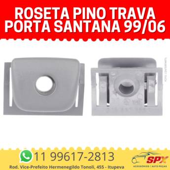 Comprar o produto de Roseta Pino Trava Porta Santana 99/06 em A Classificar pela empresa Spx Acessórios e Autopeças em Itupeva, SP por Solutudo
