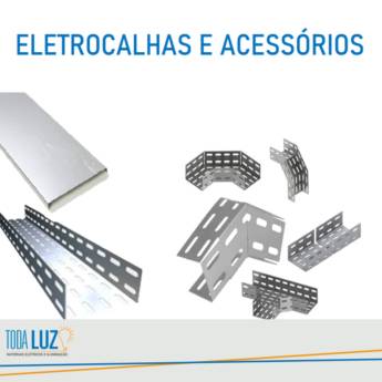 Comprar o produto de Eletrocalhas e Acessórios em Materiais Elétricos pela empresa Toda Luz Materiais Elétricos e Iluminação em Atibaia, SP por Solutudo