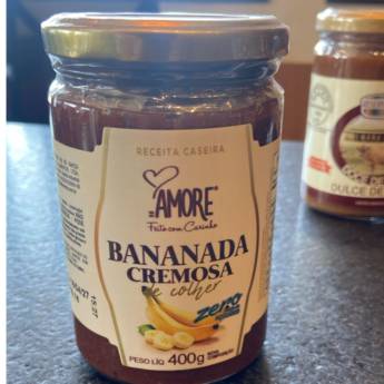 Comprar o produto de doce de banana cremosa de colher  em Doces pela empresa Empório Primare Bebidas e Eventos - Loja 02 em Mineiros, GO por Solutudo