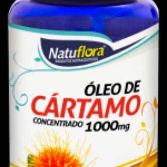 Comprar o produto de NATUFLORA + OLEO DE CARTAMO - 1000MG - 60 CAPSULAS em Suplementos Alimentares em Aracaju, SE por Solutudo