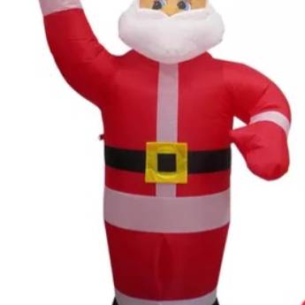 Comprar o produto de Papai Noel inflável 2,4 metros  em Artigos de Natal em Mineiros, GO por Solutudo