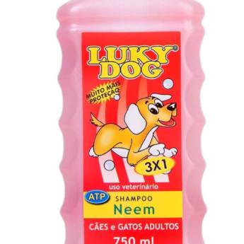 Comprar o produto de Shampoo Luky Dog Neem 3 em 1 - W/A PET em Animais em Bauru, SP por Solutudo