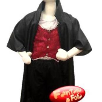 Comprar o produto de 2774 - Conjunto Conde Drácula juvenil (12 a 16) em Fantasia Juvenil Masculina em Tietê, SP por Solutudo